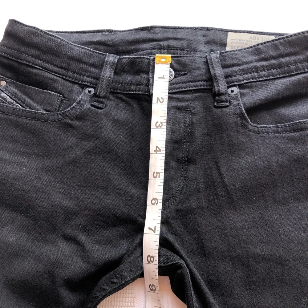 Diesel Industry Sleenker-J-N Slim Black Denim Jeans Pants Boys Kids Size 10Y